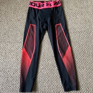 Under Armour heat gear compression running tights